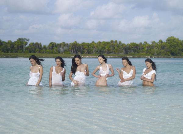 Anna S Brigi Melissa Muriel Suzie Suzie Carina blanches tropiques #29