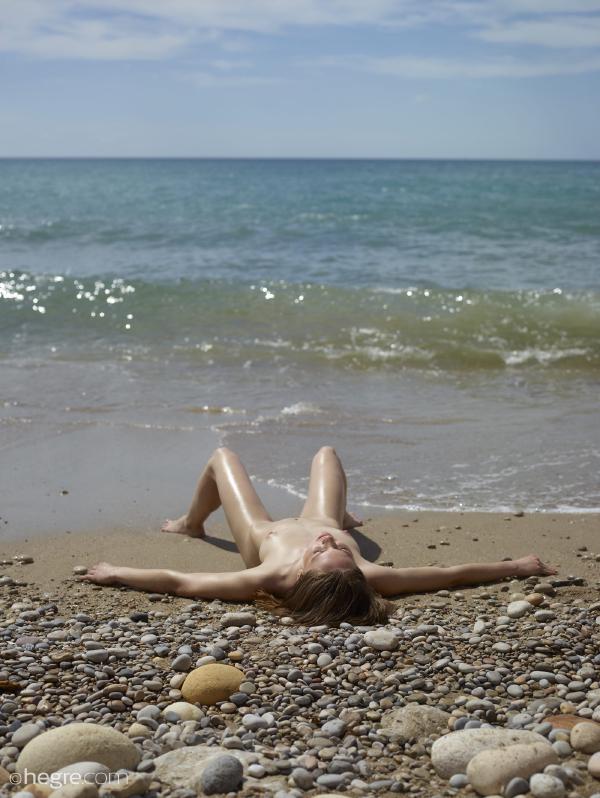 Cindy spiaggia pubblica per nudisti #25