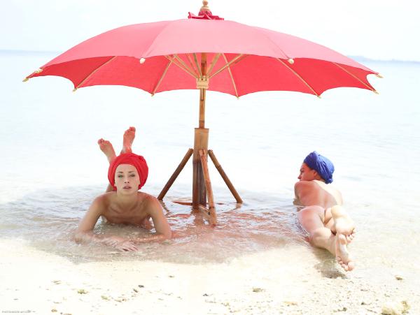 Coxy e Zaika rosso e blu di Alya #41