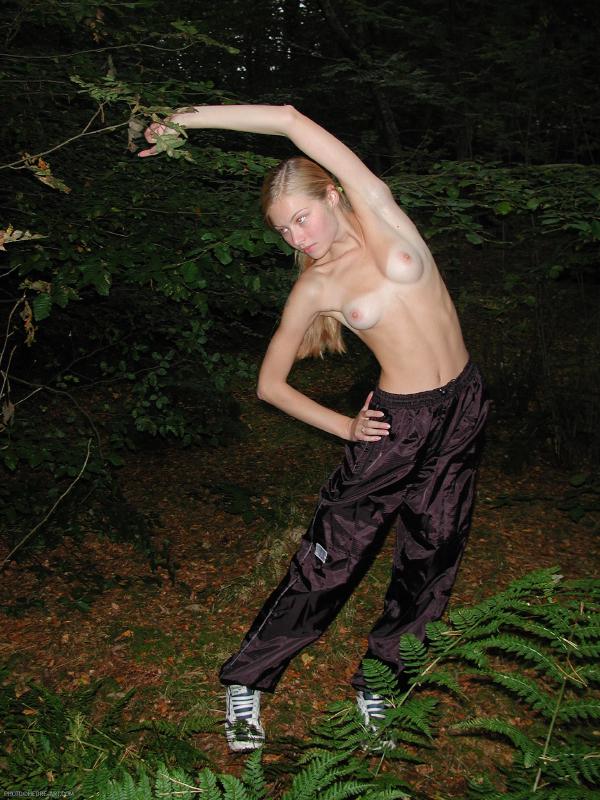 Katya in the woods #3