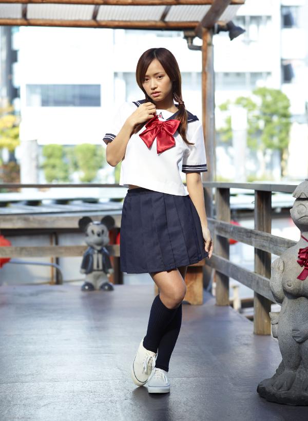 Mayuko uniforme escolar japonês #34